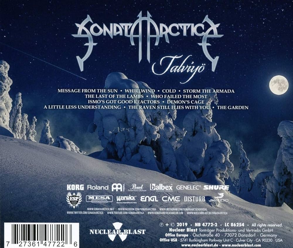 Sonata Arctica(ソナタアークティカ) 本人私物＆サイン Sonata Arctica(ソナタアークティカ) 本人私物＆サイン CD